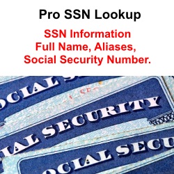 Find someone’s social security number Pro SSN Lookup