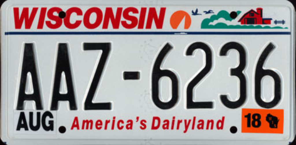 Wisconsin License Plate Lookup