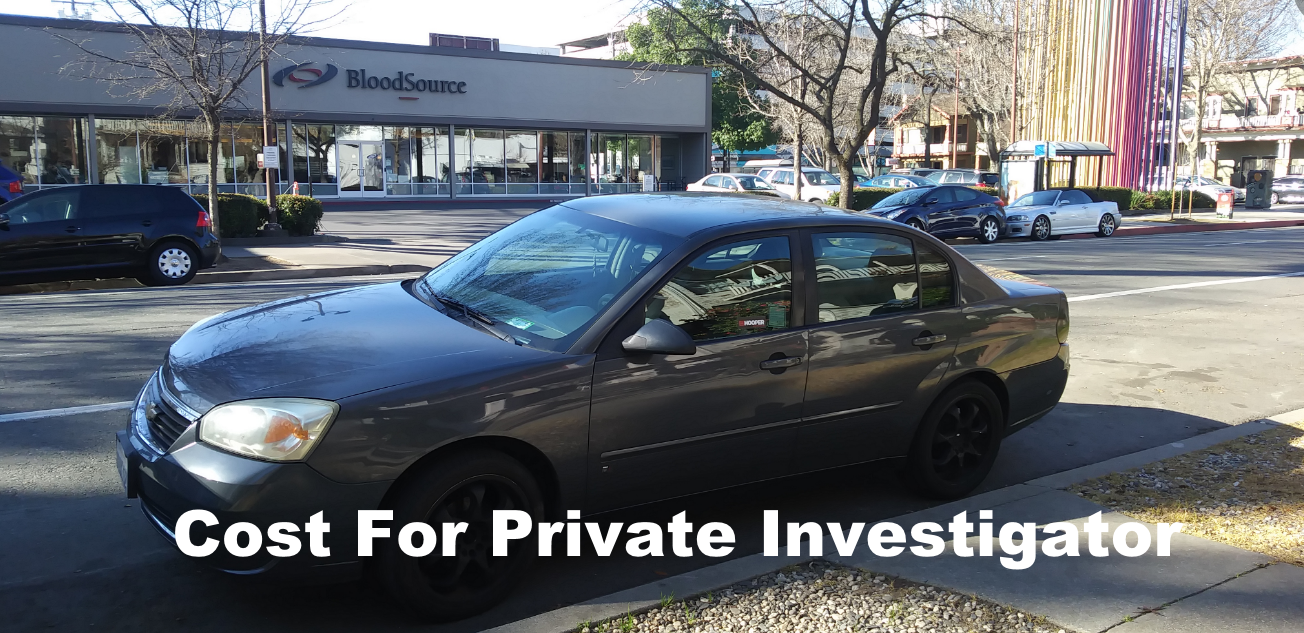 Cost For Private Investigator