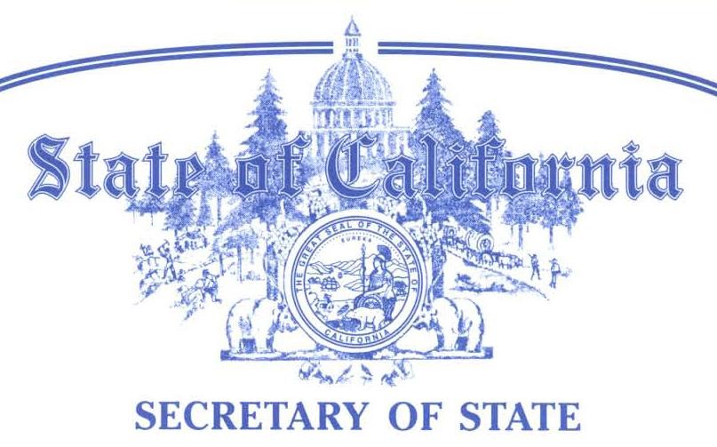 california secretary of state