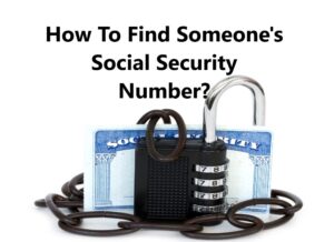 how to find someone's social security number