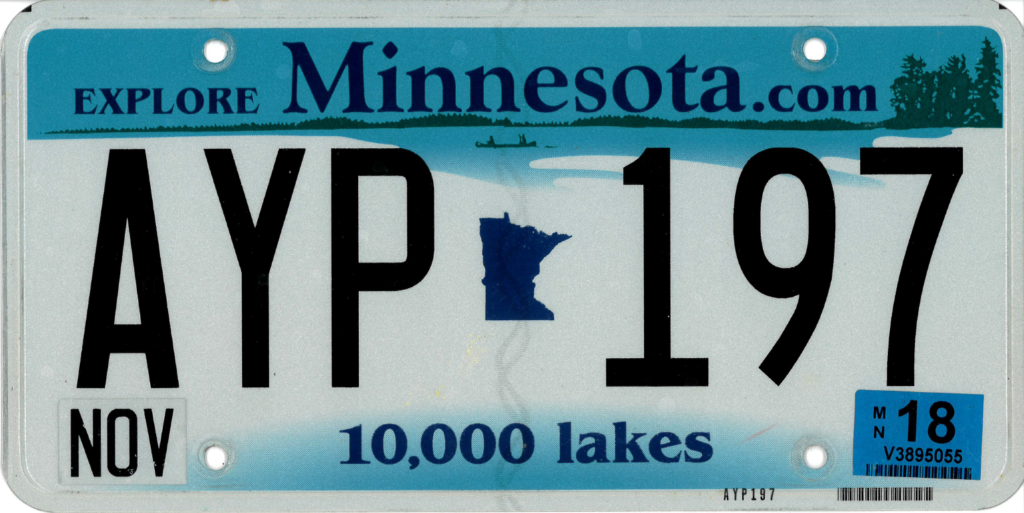 minnesota license plate lookup
