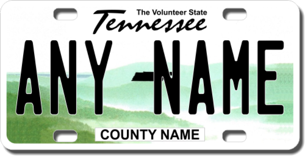 Tennessee License Plate Lookup